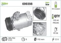 Kompressor Klimaanlage VALEO CORE-FLEX 699398 für OPEL CC CORSA ASTRA X01 T98