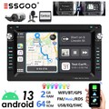 CarPlay 64G Android 13 Autoradio GPS Navi DVR Für VW Polo 9N Golf 4 Passat B5 T5