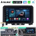 9" 4+64G Android 14 Autoradio Carplay BT GPS Navi Kam Für Suzuki Jimny 2018-2024