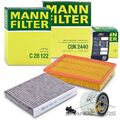 MANN-FILTER INSPEKTIONSPAKET FILTERSATZ A FÜR FORD FOCUS 2 1.4 1.6 BJ 04-07