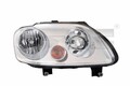 Hauptscheinwerfer TYC 20-0760-05-2 für VW TOURAN 1T2 1T1 CADDY Vist-System 3 2KA