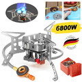 Mini Campingkocher Outdoor Camping Gas Kocher Stove Herd Kartuschenkocher 6800W