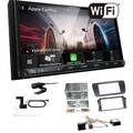 Kenwood Autoradio WiFi CarPlay Android Auto für Seat Ibiza IV in azabache Canbus