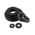 Schwarz Kunststoff Nylon Unterlegscheiben M2 M3 M4 M5 M6 M8 M10 M12 M16 M20
