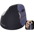 Evoluent Vertical Mouse 4 VM4RW Ergonomische Maus Funk Optisch Schwarz, Silber 6