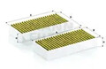 Innenraumfilter Aktivkohlefilter mit Polyphenol FP 26 028-2 MANN-FILTER