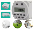 Digital LCD Zeitschaltuhr DC 12V 16A Programmierbar Timer Schalter Elektronisch