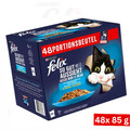 Felix So gut wie es aussieht IN GELEE 48x85 g Kabel, Lachs & Thunfisch, Scholle