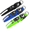 Airtag Led-Halsband für Haustiere, GPS, wasserdicht, leuchtend, USB aufladbar