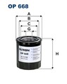 Hydraulikfilter Automatikgetriebe FILTRON OP 668 Anschraubfilter für VAN MAN PB