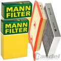 MANN FILTER INSPEKTIONSKIT passend für 1.4 TDI VW POLO 6R FABIA NJ  AUDI A1 8X