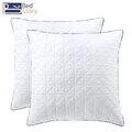 2er Set Kopfkissen 80x80 40x80x22cm Microfaser Weich Hotel Kissen CertiPUR-US