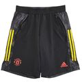 Adidas Manchester United FC schwarze Fußballshorts Herren UK Größe L W34 CC47