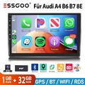 Für Audi A4 8E 8H B6 B7 2000-2009 Android 13 Autoradio GPS Navi DAB+ KAM 1+32GB