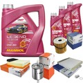 MAHLE Inspektionspaket 7 L MANNOL Legend+Ester 0W-40 für Volvo XC90 I T6 AWD