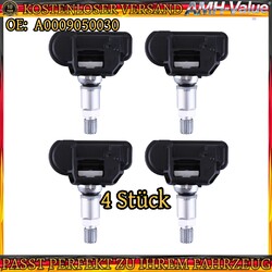 4 Stk A00090500300 FÜR Mercedes RDK Reifendrucksensor TPMS W205/212/222/246/176