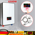 Elektrisch Digital Durchlauferhitzer Tankless Bad Dusche Warmwasser 6500W 220V
