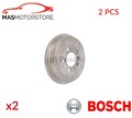 BREMSTROMMEL HINTEN BOSCH 0 986 477 133 2PCS P NEU OE QUALITÄT