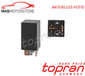 RELAIS KRAFTSTOFFPUMPE TOPRAN 107 259 I FÜR AUDI 80 B3,80 B2,8A2,853 82KW,66KW