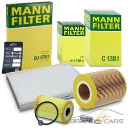 MANN-FILTER INSPEKTIONSPAKET FILTERSATZ A FÜR MERCEDES A-KLASSE W168# # ERSTAUSRÜSTER-QUALITÄT // DEUTSCHE MARKENWARE # #