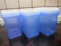 Tupperware Swing Boxen J 14 blau  3 x 450 ml gut - sehr gut - gesuchte RARITÄT