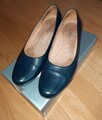 Klassische Pumps Gabor Dunkelblau Navy Gr. 6,5 Weite G Leder