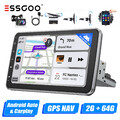 10.1" Carplay Android 14 2+64G Autoradio 1 DIN GPS NAVI Cam Drehbarer Bildschirm