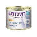 Kattovit Feline Diet Aufbaukur/Recovery Huhn | 12 x 185g Katzenfutter