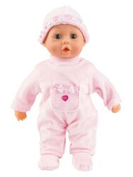 Bayer Babypuppe Piccolina FIRST WORDS BABY Puppe 38 cm ab 10 Monate - ROSA