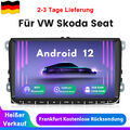 Für VW GOLF 5 PASSAT Jetta 9" Android 12 Autoradio 2+32G GPS WiFi DAB+ Carplay