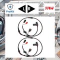 2x ORIGINAL® Trw Sensor, Raddrehzahl Vorne, Links, Rechts für VW PASSAT B5.5