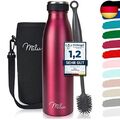 Milu Thermoflasche 350ml 500ml 750ml 1L 1,5L Isolierte Edelstahl Trinkflasche