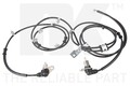 ABS Sensor Raddrehzahl NK 295229 für SUZUKI JIMNY SN SN413 16V 4WD JB43 4x4
