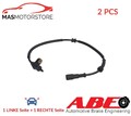 ABS SENSOR DREHZAHLFÜHLER PAAR ABE CCZ1647ABE 2PCS I FÜR RENAULT MEGANE I