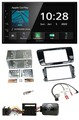 Kenwood Bluetooth Lenkrad DAB USB 2DIN Autoradio für Seat Ibiza ab 08 Klavierlac