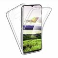 LG K51S 360° Grad Hülle Handyhülle Case Full Cover Schutzhülle Transparent