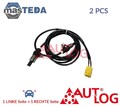 AS4343 ABS SENSOR DREHZAHLFÜHLER HINTEN AUTLOG 2PCS NEU OE QUALITÄT
