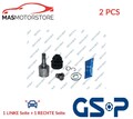 GELENK ANTRIEBSWELLE PAAR TRANSMISSION SIDED VORNE LINKS GSP 618055 2PCS P NEU