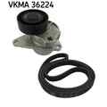 SKF Keilrippenriemensatz VKMA 36224