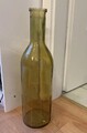 Mica Große Hohe Vase gelb Dekoration Recycled Glas Höhe 50 cm