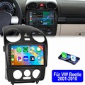 Für VW NEW Beetle 2001-2010 CarPlay Android 13 Autoradio GPS WiFi GPS Navi 2+64G