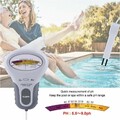 Elektronischer Wassertester für Chlor und PH Wert Pool Wasserqualität Messgerät