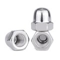 Hutmutter Edelstahl DIN 1587 hohe Form A2 A4 V2A V4A M3 M4 M5 M6 M8~24 Muttern