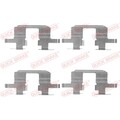 ORIGINAL® Quick Brake 109-1711 Zubehörsatz, Scheibenbremsbelag Hinten passend