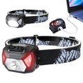 Wiederaufladbare LED Stirnlampe Wasserdicht USB Kopflampe Scheinwerfer mit Akku