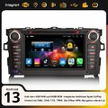 64GB Android 14 Autoradio 8-Kern DAB+ CarPlay Navi DSP WiFi BT 5.0 Toyota AURIS