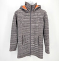 Bench Damen Lange Strickjacke Strickpullover mit Kapuze in Gr. L