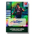 Lothar Matthäus /49 Auto Topps Lothar Matthäus Platinum Set FC Bayern München
