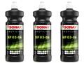 6x SONAX 1 l PROFILINE NP 03-06 zum professionellen Polieren von Lacken