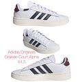 adidas Originals Grand Court Alpha Herren Sneaker Neu mit Karton Gr-44,5-Weiß